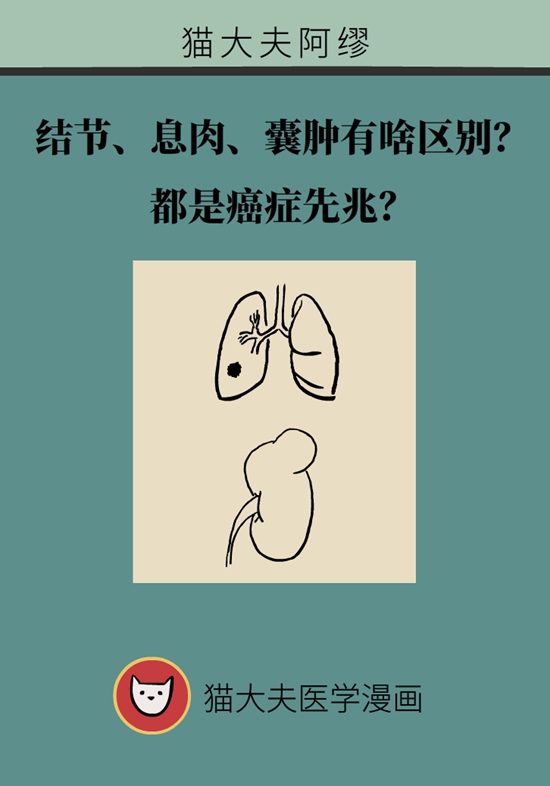 結(jié)節(jié)、息肉、囊腫有啥區(qū)別？都是癌癥先兆？專家揭秘
